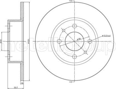 Fri.Tech. BD0647 - Disque de frein cwaw.fr