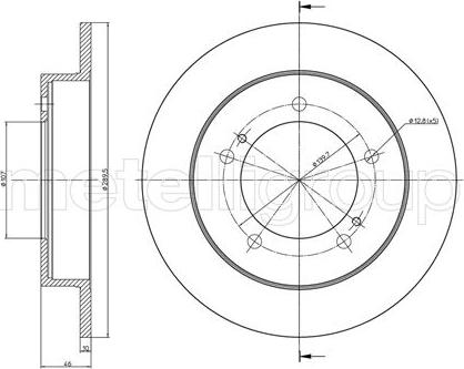 Fri.Tech. BD0094 - Disque de frein cwaw.fr