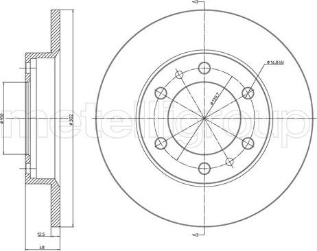 Fri.Tech. BD0067 - Disque de frein cwaw.fr