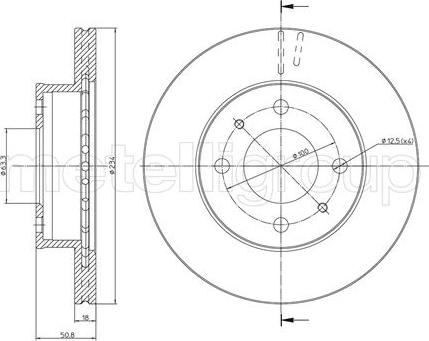 Fri.Tech. BD0141 - Disque de frein cwaw.fr