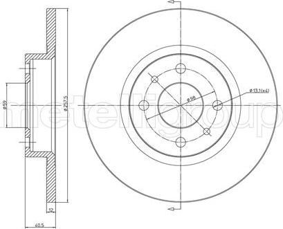 Fri.Tech. BD0171 - Disque de frein cwaw.fr