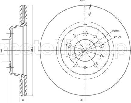 Fri.Tech. BD0251 - Disque de frein cwaw.fr