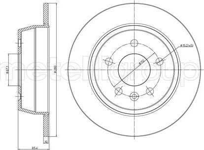 Fri.Tech. BD0202 - Disque de frein cwaw.fr