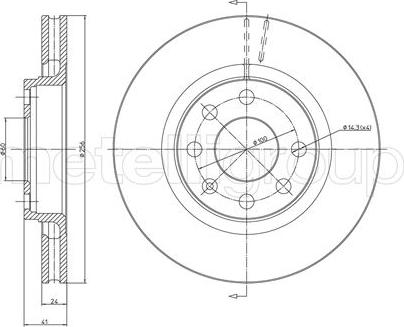 Fri.Tech. BD0239 - Disque de frein cwaw.fr