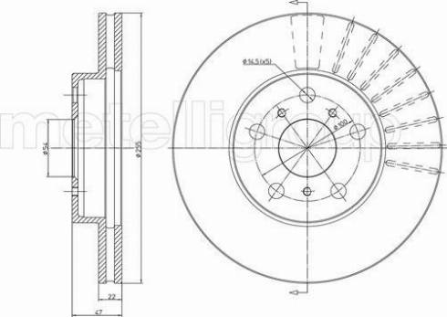 Fri.Tech. BD0237 - Disque de frein cwaw.fr