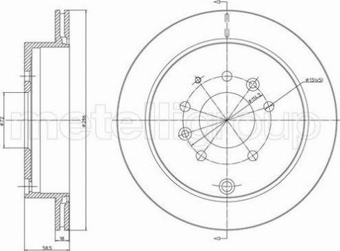 Fri.Tech. BD1416 - Disque de frein cwaw.fr