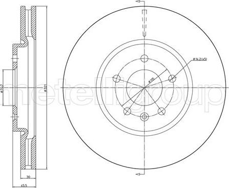 Fri.Tech. BD1694 - Disque de frein cwaw.fr