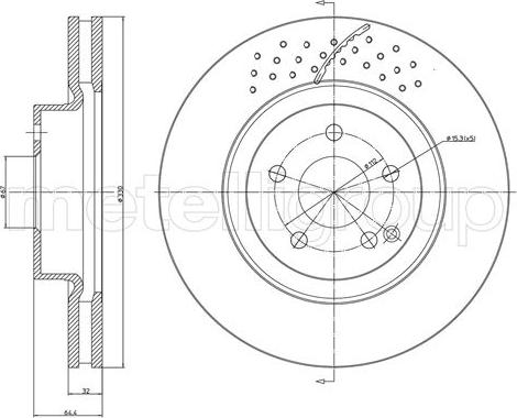 Fri.Tech. BD1366 - Disque de frein cwaw.fr