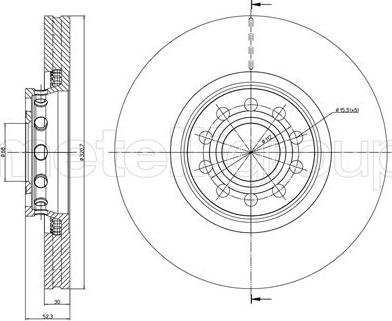 Optimal BS-8226C - Disque de frein cwaw.fr