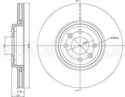 Fri.Tech. BD1207 - Disque de frein cwaw.fr