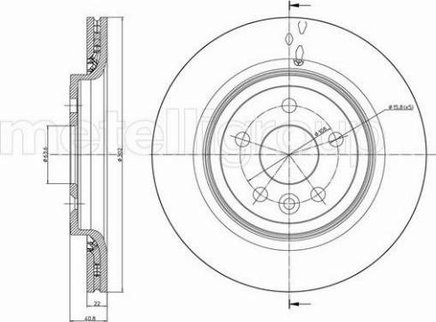 Fri.Tech. BD1237 - Disque de frein cwaw.fr