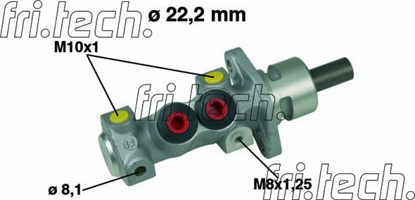 Fri.Tech. PF434 - Maître-cylindre de frein cwaw.fr