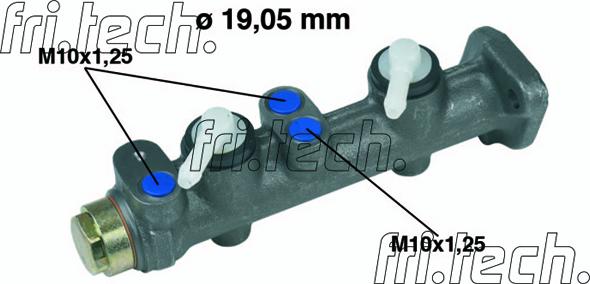 Fri.Tech. PF474 - Maître-cylindre de frein cwaw.fr