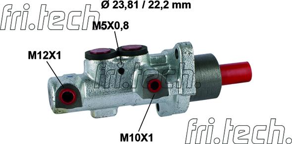 Fri.Tech. PF614 - Maître-cylindre de frein cwaw.fr