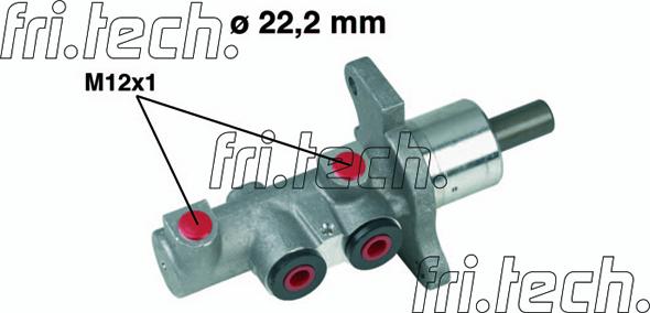 Fri.Tech. PF239 - Maître-cylindre de frein cwaw.fr