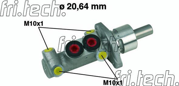 Fri.Tech. PF231 - Maître-cylindre de frein cwaw.fr