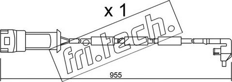 Fri.Tech. SU.091 - Contact d'avertissement, usure des plaquettes de frein cwaw.fr