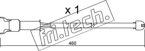 Fri.Tech. SU.088 - Contact d'avertissement, usure des plaquettes de frein cwaw.fr