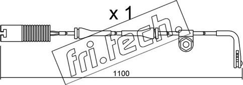 Fri.Tech. SU.148 - Contact d'avertissement, usure des plaquettes de frein cwaw.fr