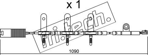 Fri.Tech. SU.189 - Contact d'avertissement, usure des plaquettes de frein cwaw.fr