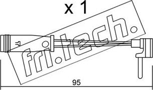 Fri.Tech. SU.129 - Contact d'avertissement, usure des plaquettes de frein cwaw.fr