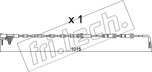 Fri.Tech. SU.357 - Contact d'avertissement, usure des plaquettes de frein cwaw.fr