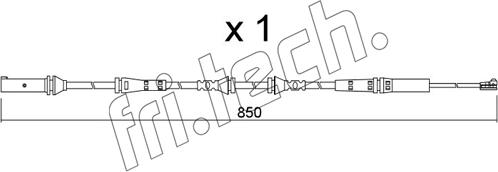 Fri.Tech. SU.366 - Contact d'avertissement, usure des plaquettes de frein cwaw.fr