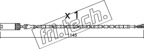 Fri.Tech. SU.301 - Contact d'avertissement, usure des plaquettes de frein cwaw.fr