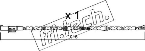 Fri.Tech. SU.307 - Contact d'avertissement, usure des plaquettes de frein cwaw.fr