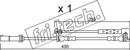 Fri.Tech. SU.311 - Contact d'avertissement, usure des plaquettes de frein cwaw.fr