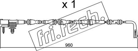 Fri.Tech. SU.317 - Contact d'avertissement, usure des plaquettes de frein cwaw.fr