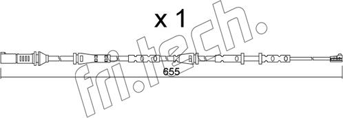 Fri.Tech. SU.378 - Contact d'avertissement, usure des plaquettes de frein cwaw.fr