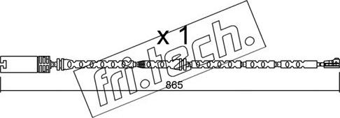 Fri.Tech. SU.299 - Contact d'avertissement, usure des plaquettes de frein cwaw.fr