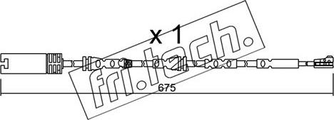 Fri.Tech. SU.298 - Contact d'avertissement, usure des plaquettes de frein cwaw.fr