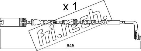 Fri.Tech. SU.297 - Contact d'avertissement, usure des plaquettes de frein cwaw.fr