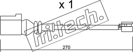 Fri.Tech. SU.246 - Contact d'avertissement, usure des plaquettes de frein cwaw.fr