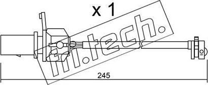 Fri.Tech. SU.247 - Contact d'avertissement, usure des plaquettes de frein cwaw.fr