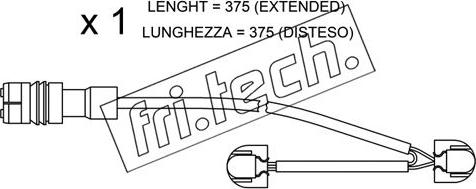 Fri.Tech. SU.267 - Contact d'avertissement, usure des plaquettes de frein cwaw.fr