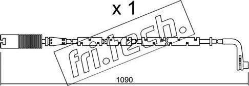 Fri.Tech. SU.206 - Contact d'avertissement, usure des plaquettes de frein cwaw.fr