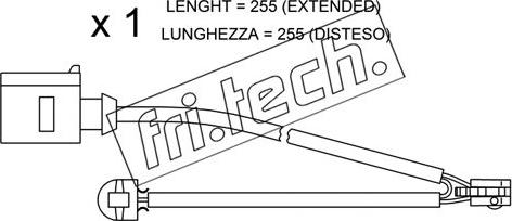 Fri.Tech. SU.218 - Contact d'avertissement, usure des plaquettes de frein cwaw.fr