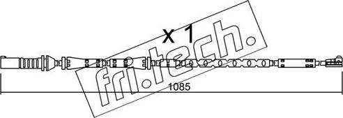 Fri.Tech. SU.284 - Contact d'avertissement, usure des plaquettes de frein cwaw.fr