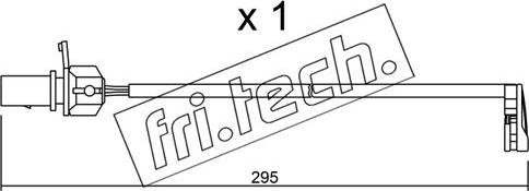 Fri.Tech. SU.224 - Contact d'avertissement, usure des plaquettes de frein cwaw.fr