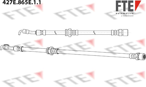 FTE 427E.865E.1.1 - Flexible de frein cwaw.fr