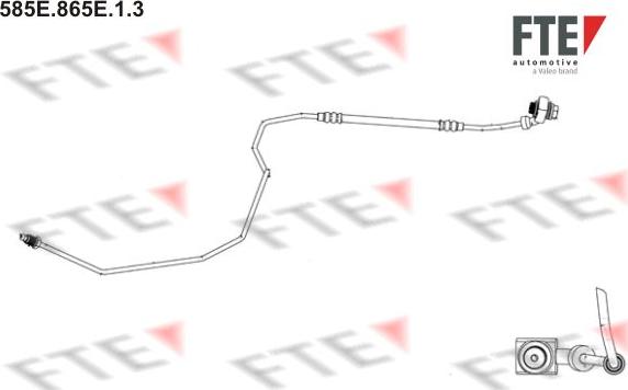 FTE 585E.865E.1.3 - Flexible de frein cwaw.fr