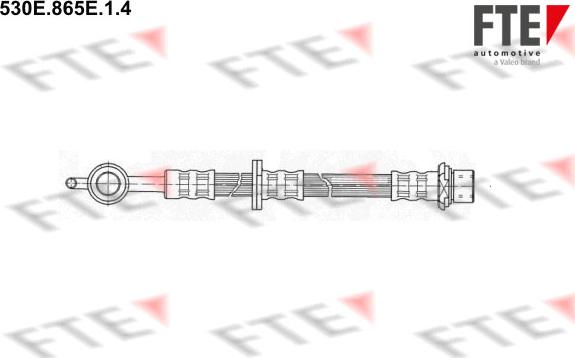 FTE 530E.865E.1.4 - Flexible de frein cwaw.fr