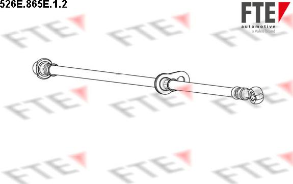 FTE 526E.865E.1.2 - Flexible de frein cwaw.fr