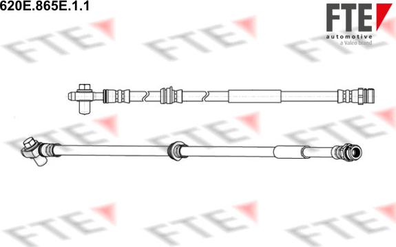 FTE 620E.865E.1.1 - Flexible de frein cwaw.fr