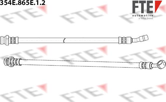 FTE 354E.865E.1.2 - Flexible de frein cwaw.fr