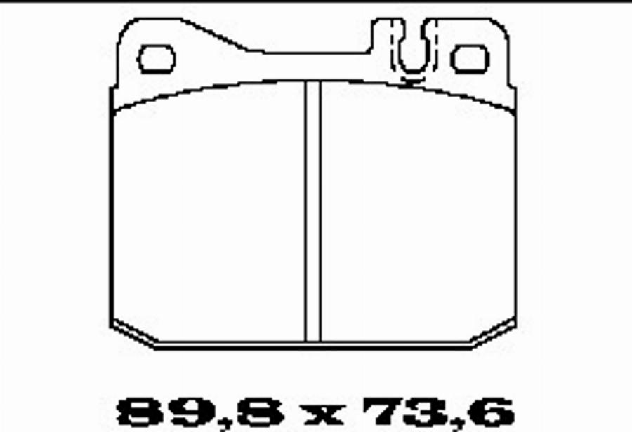 FTE BL1445A2 - Kit de plaquettes de frein, frein à disque cwaw.fr