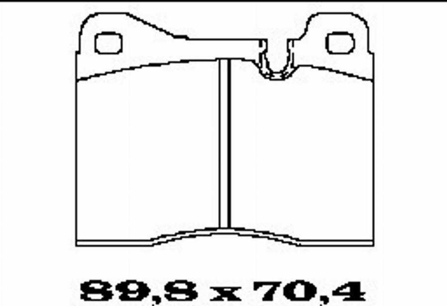 FTE BL1076A2 - Kit de plaquettes de frein, frein à disque cwaw.fr